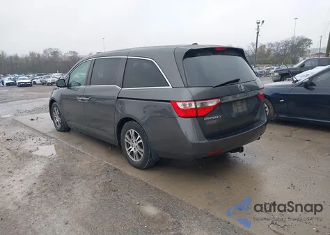 2013 Honda Odyssey Ex-L from USA, damaged, VIN 5FNRL5H61DB002013
